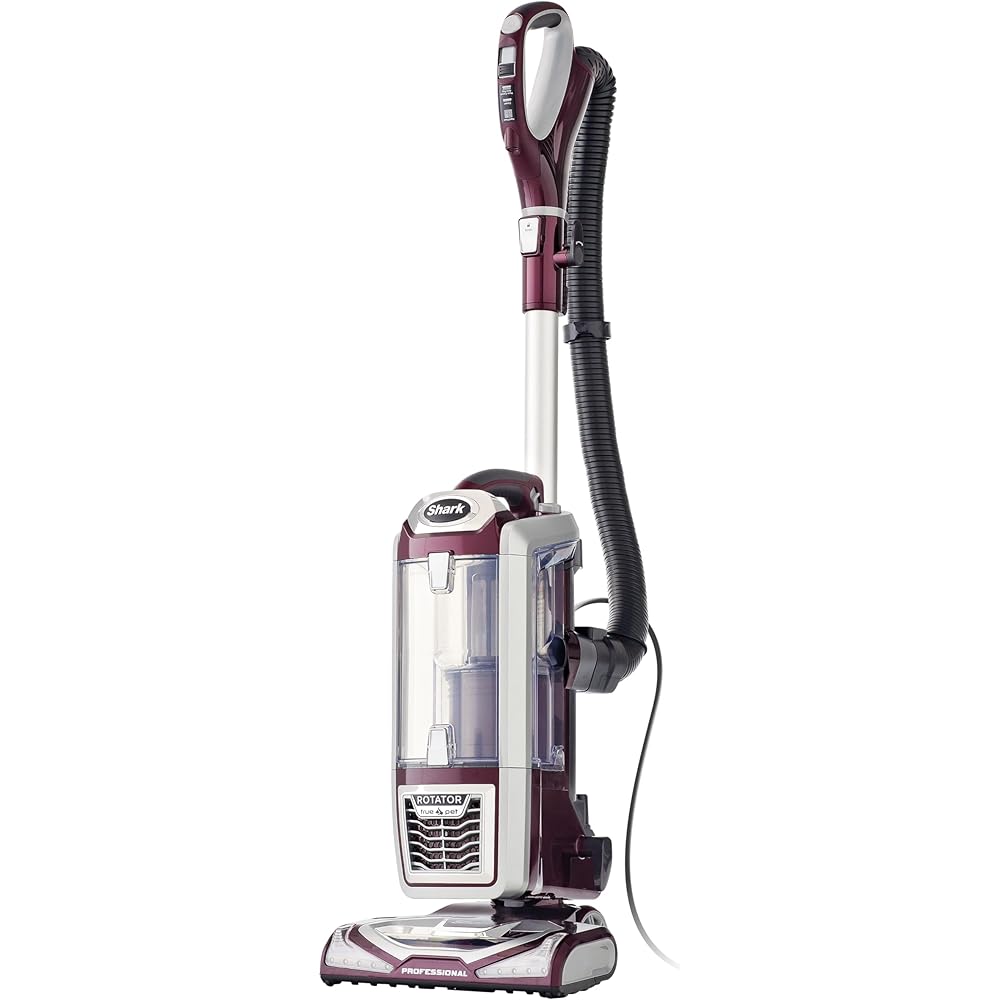 - Shark NV752 Rotator Powered Lift-Away TruePet Upright Vacuum with HEPA Filter, Large Dust Cup Capacity, LED Headlights, Upholstery Tool, Perfect Pet Power Brush & Crevice Tool, Bordeaux