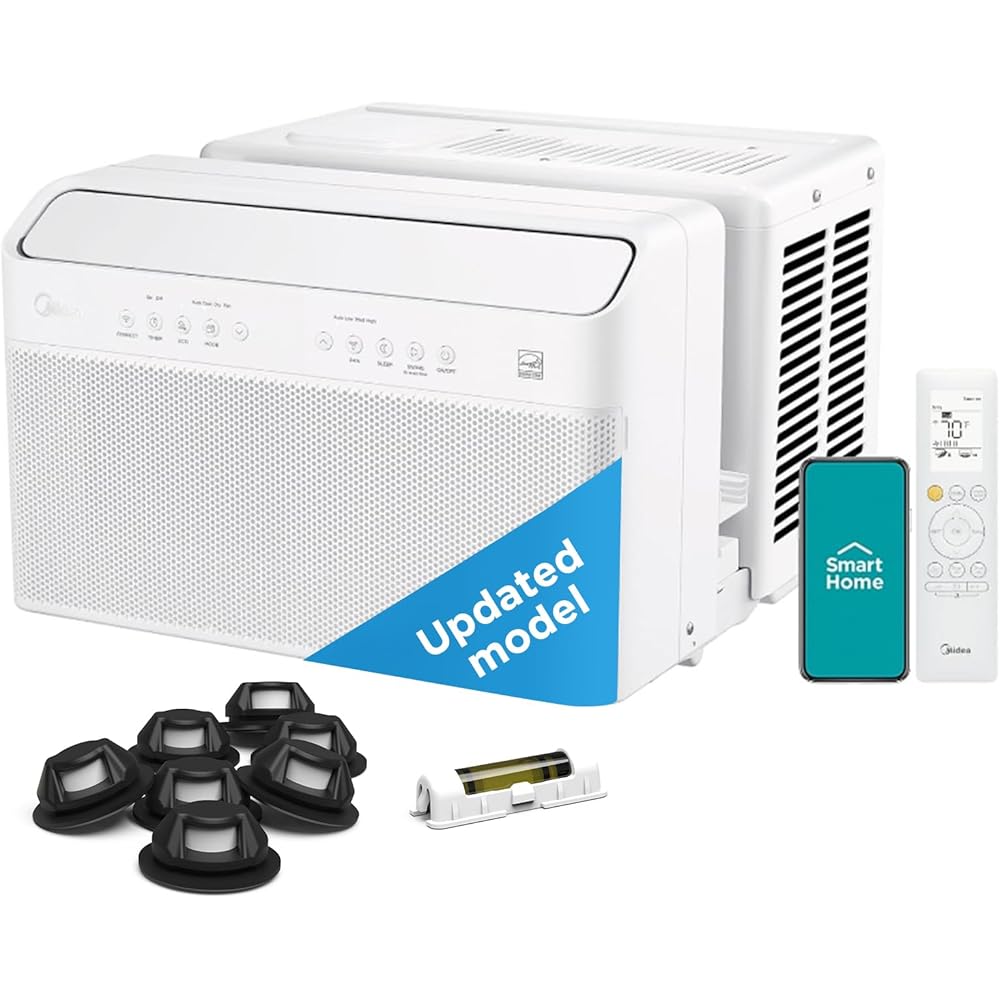 Midea MAW08V1QWT U-Shaped AC Window Air Conditioner