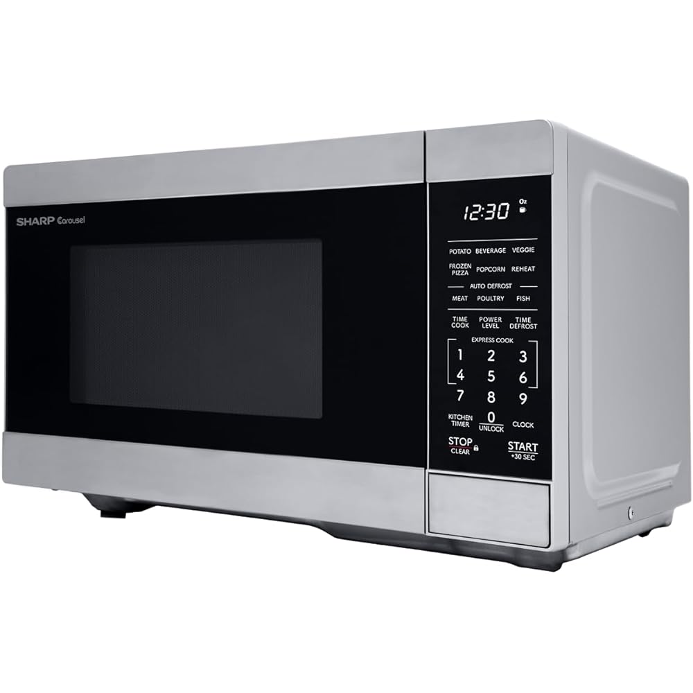 SHARP Countertop Microwave Oven with Removable 10.6