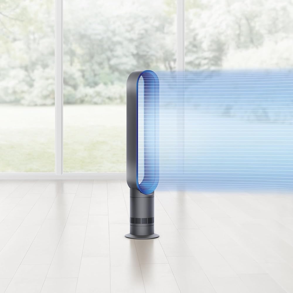 Dyson Cool AM07 Air Multiplier Bladeless Tower Fan, Iron/Blue : Home & Kitchen