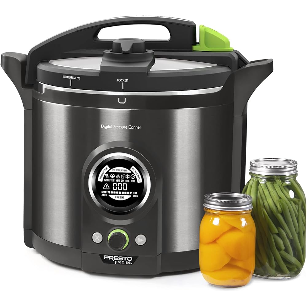 12 Qt Stainless steel Electric Pressure Canner: Home & Kitchen