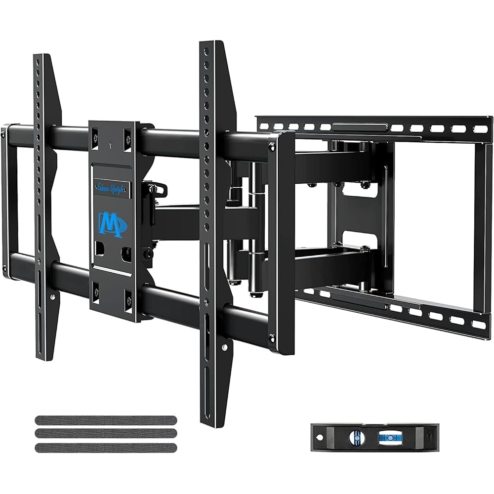 Mounting Dream TV Wall Mount TV Bracket for Most 42-90 Inch TV, UL Listed Full Motion TV Mount with Articulating Arms, Max VESA 800x400mm 132 lbs. Loading, Fits 16