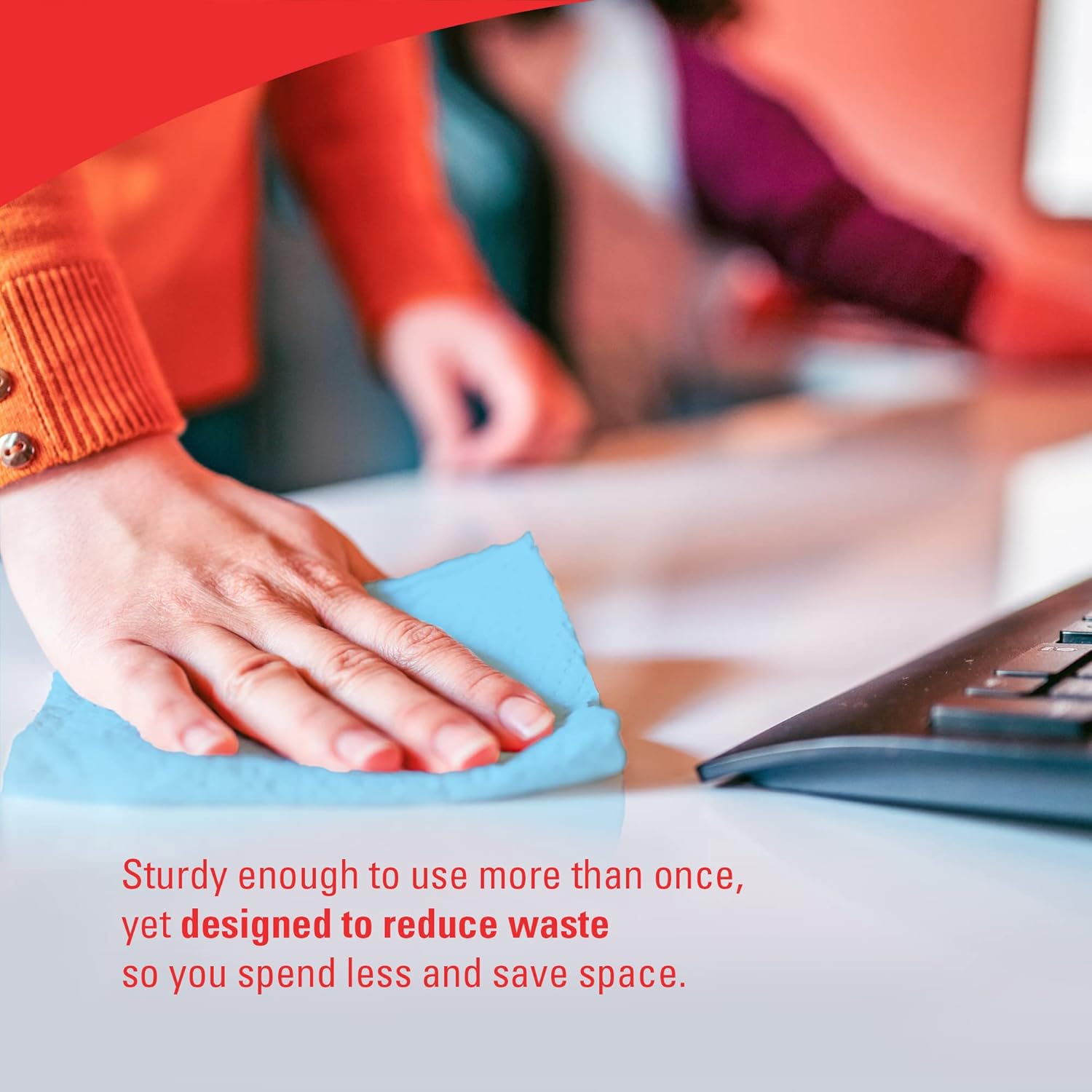 WypAll GeneralClean X60 Cloths Multi-Task Cleaning Wipes, Jumbo (34965), Strong and Absorbent Towels, Blue (1 Roll of 1,100 Sheets, 1,100 Sheet Total) : Health & Household