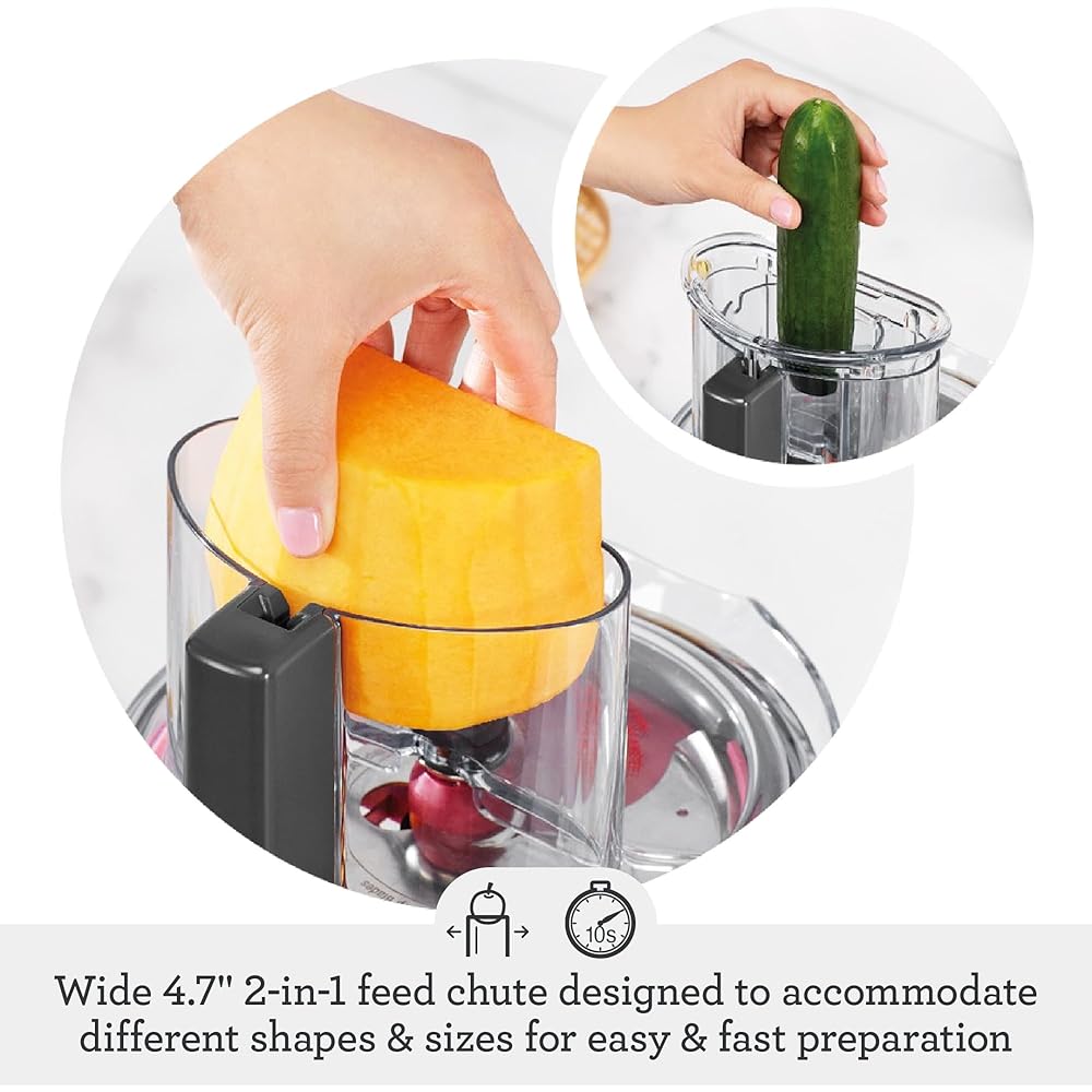 Breville BFP638 Paradice 9 Cup Food Processor and Dicer, Small, Brushed Stainless Steel : Baby