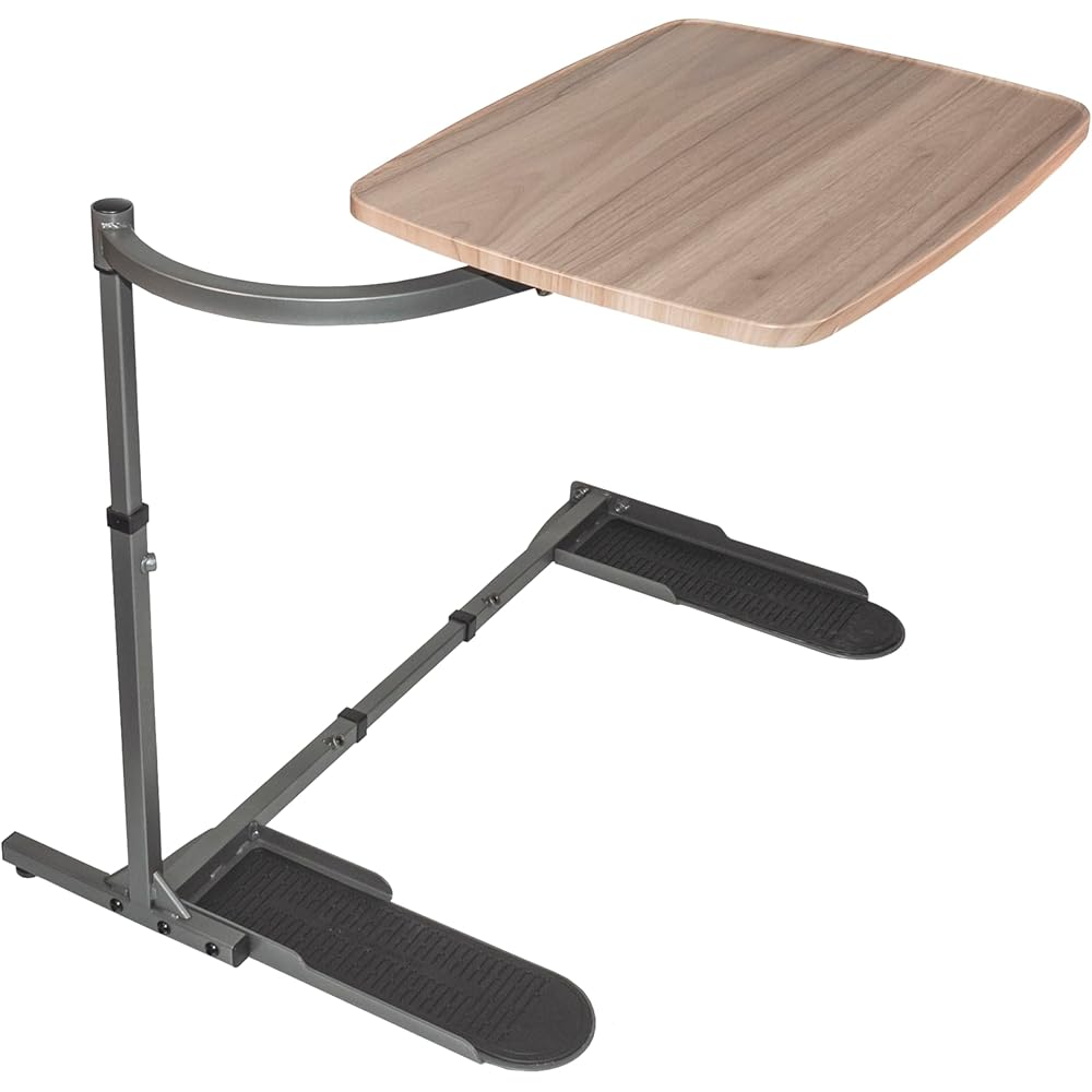 Stander Wonder Tray, Adjustable Swivel Table, Large Laptop Stand, Couch Desk, Side Tables & Gaming Bench, TV-Trays for Eating on Couches, Chairs, Recliners, Ash Gray : Patio, Lawn & Garden