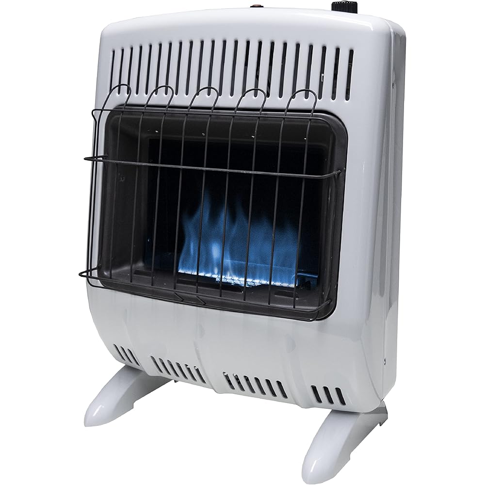 Mr. Heater MHVFBF20LPT 20,000 BTU Blue Flame Vent Free Propane Heater For Cold Rooms, Additions, Sun Rooms Cabins & Garage - White : Mr. Heater: Tools & Home Improvement