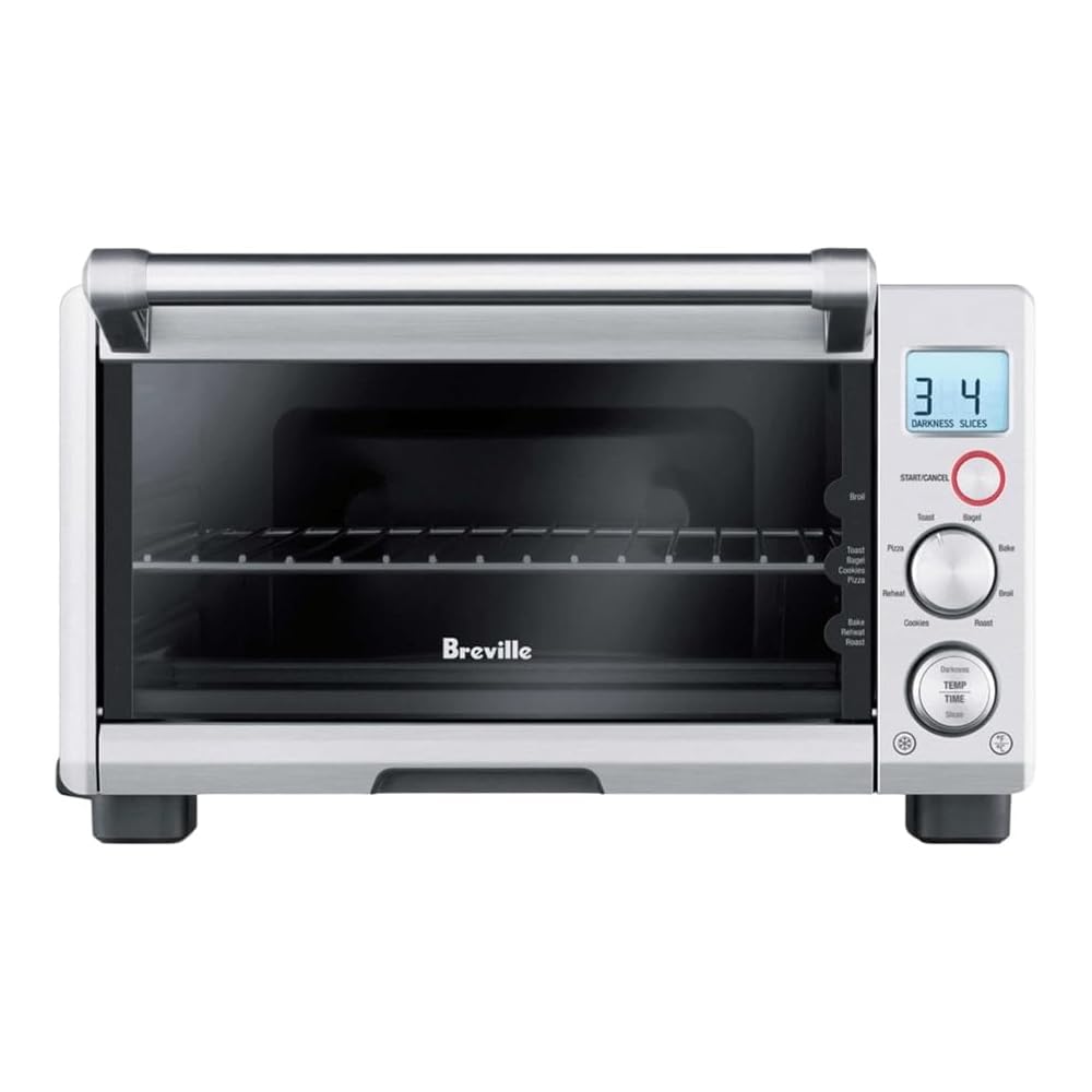 Breville BOV650XL the Compact Smart Oven Countertop Toaster Oven, Brushed Stainless Steel: Home & Kitchen