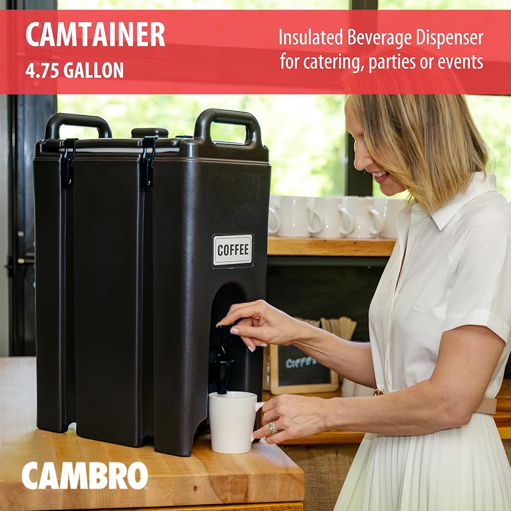 Camtainer 5 Gallon Capacity Black : Home & Kitchen