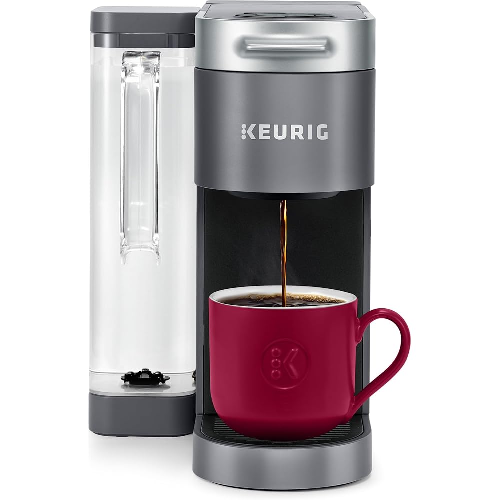 Keurig K-Supreme Single Serve K-Cup Pod Coffee Maker, MultiStream Technology, 4 Brew Sizes, 66oz Dual-Position Removable Reservoir, Gray: Home & Kitchen