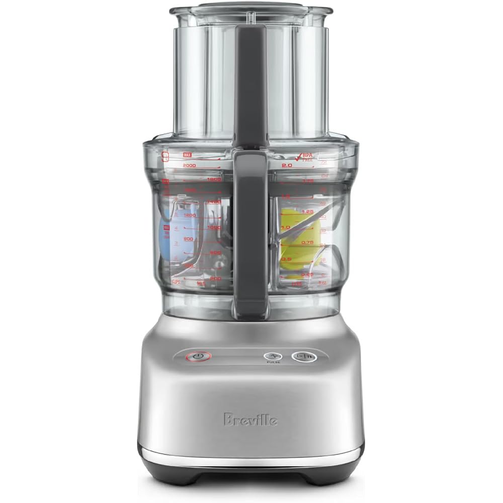 Breville BFP610 Sous Chef 9 Cup Food Processor, Small, Brushed Stainless Steel: Home & Kitchen