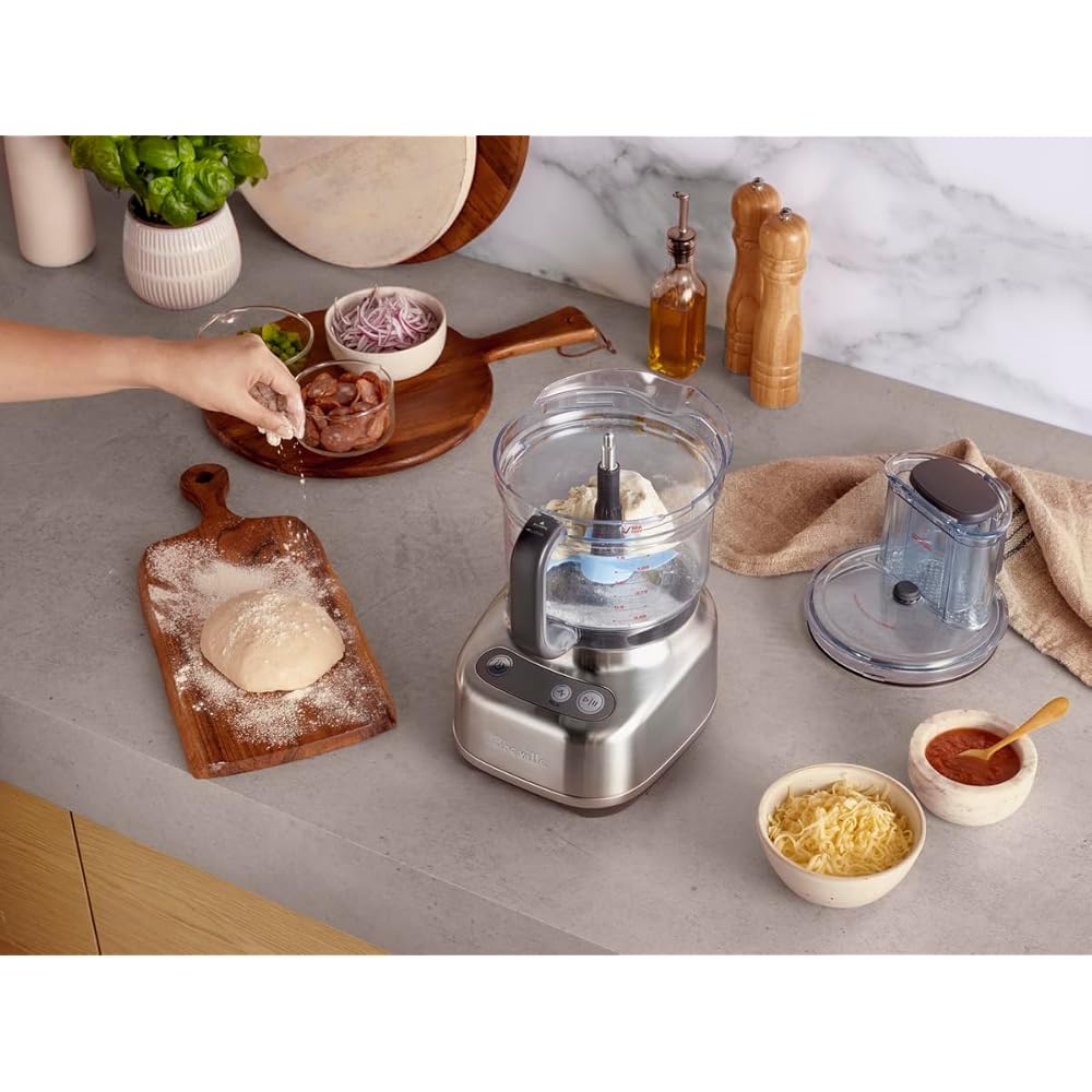 Breville BFP610 Sous Chef 9 Cup Food Processor, Small, Brushed Stainless Steel: Home & Kitchen