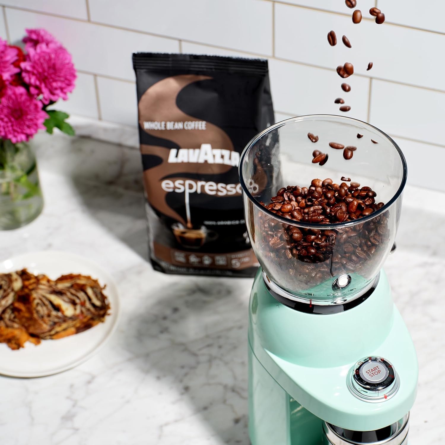 Lavazza Espresso Whole Bean Coffee, Medium Roast, 100% Arabica, 2.2 lb Bag (Pack of 6) : Grocery & Gourmet Food