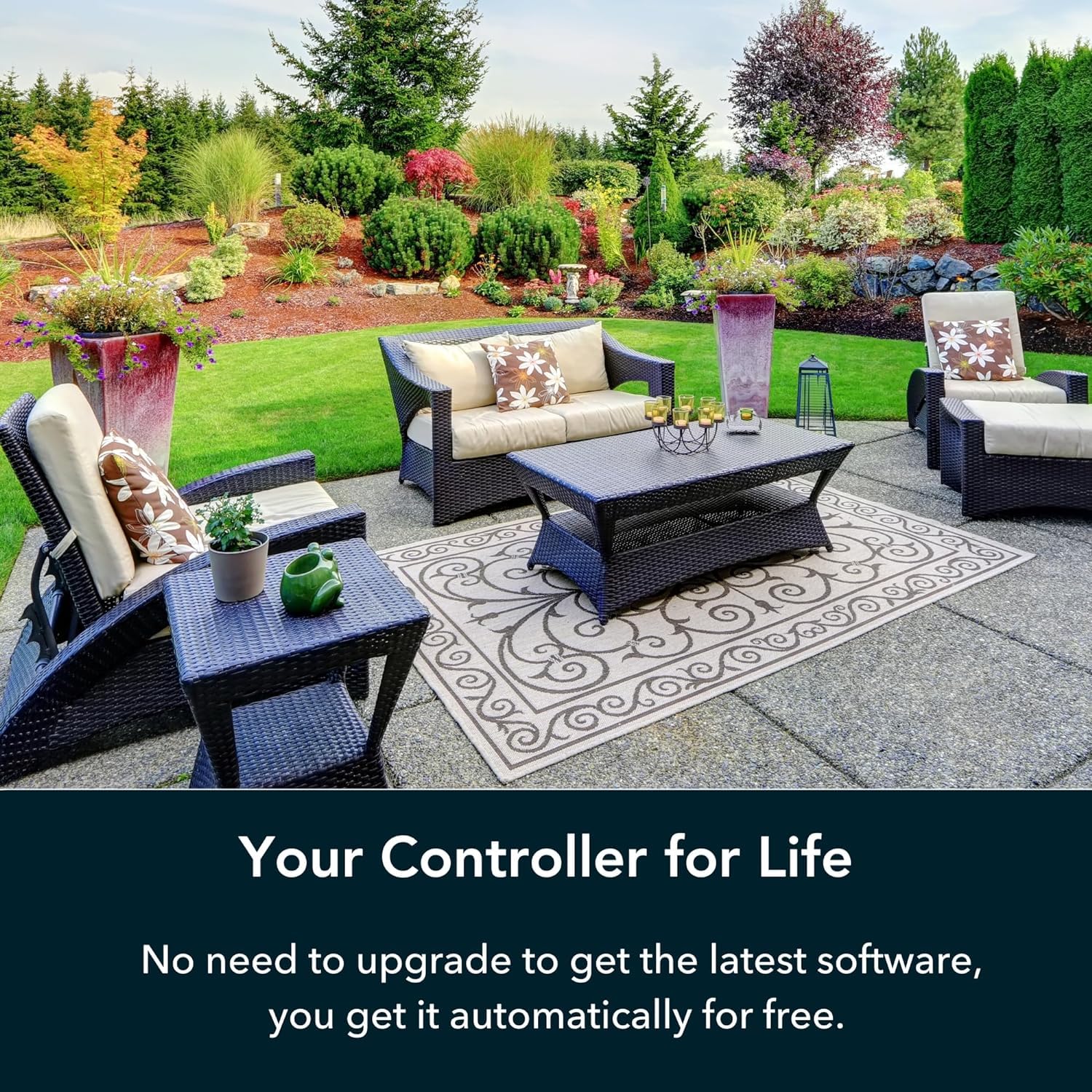 : Rachio WiFi Smart Sprinkler Controller (8-Zone Irrigation Remote Control) – App-Based Scheduling, Local Weather Intelligence, Rain Skips, Easy DIY Install : Patio, Lawn & Garden