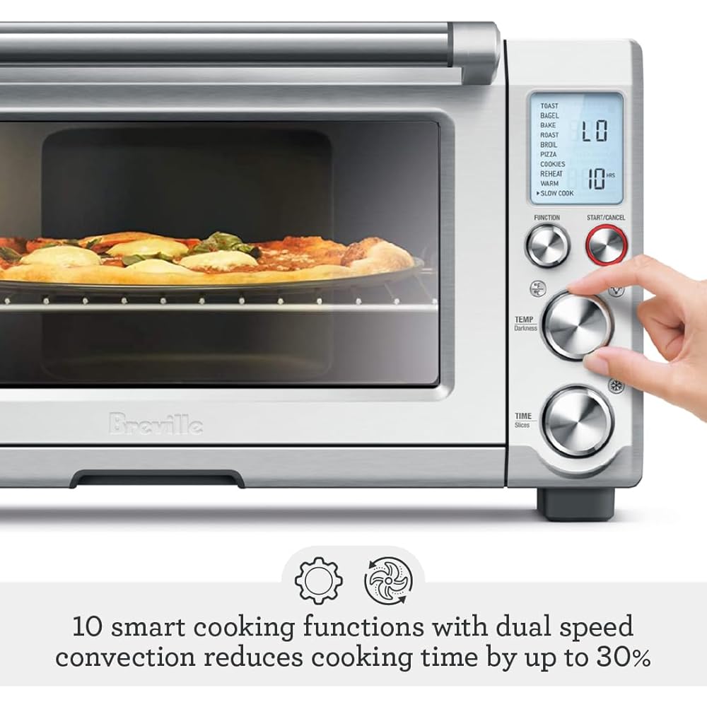 Breville BOV845BSS Smart Oven Pro Countertop Oven, Brushed Stainless Steel: Home & Kitchen