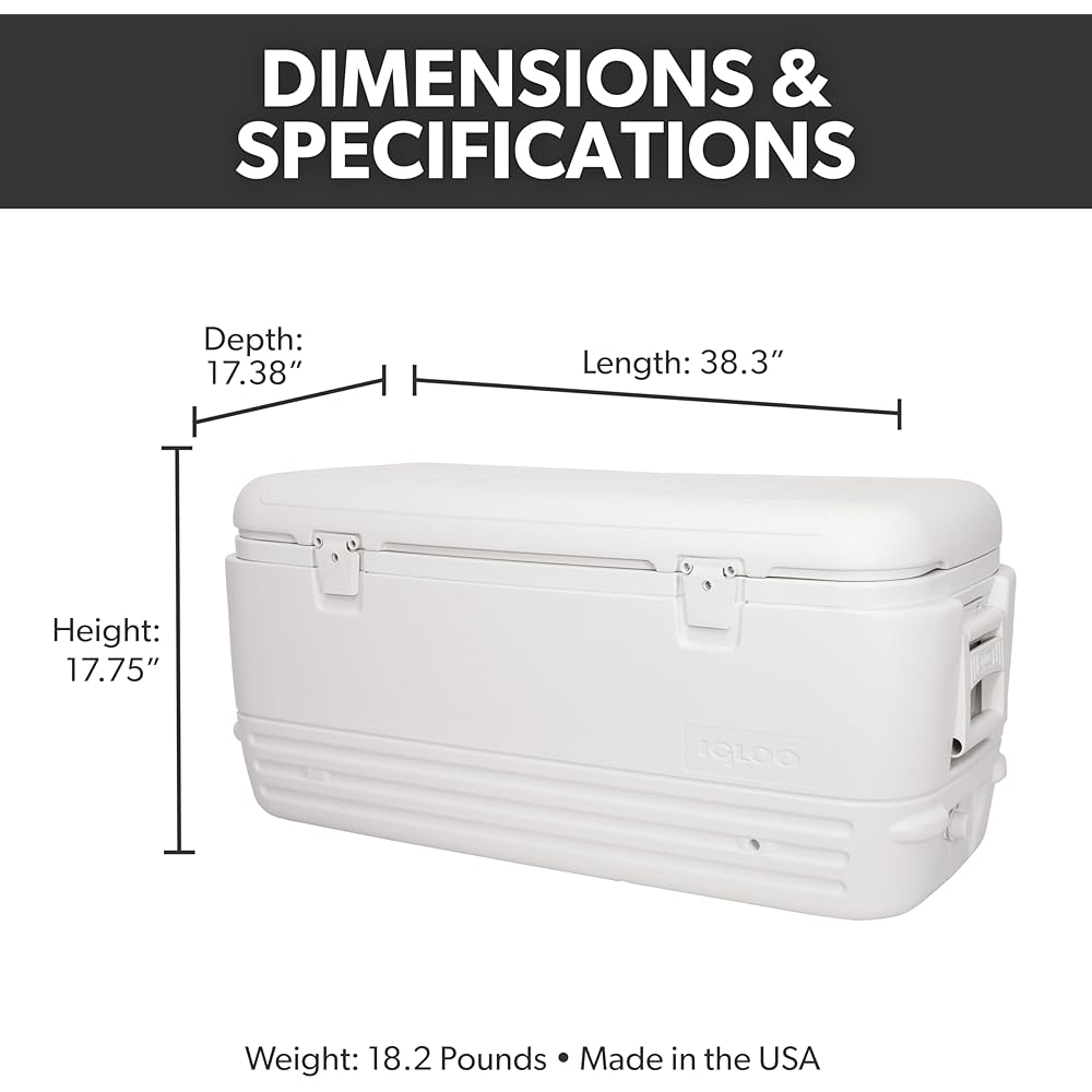 : Igloo Polar 120 Qt. Cooler : Sports & Outdoors