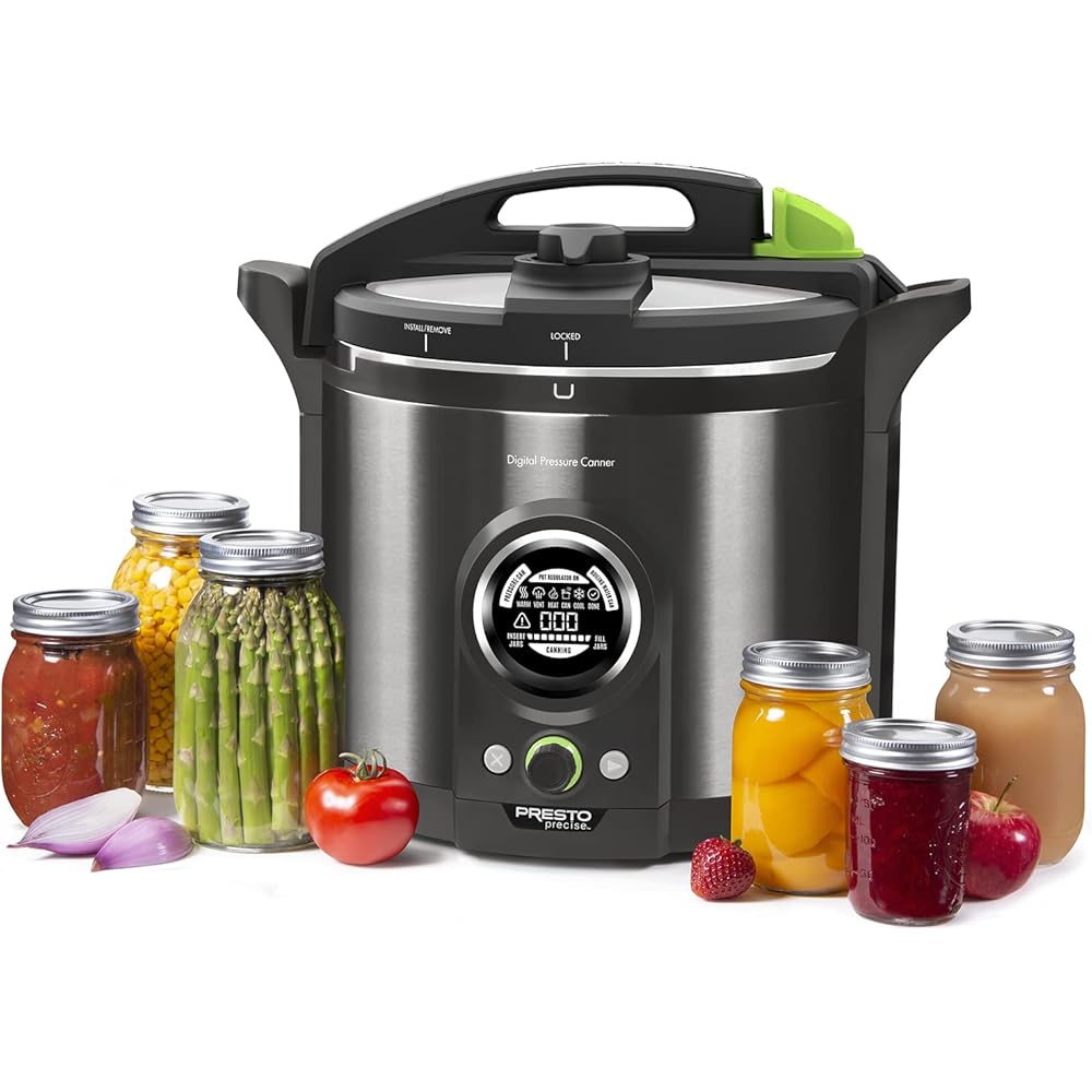 12 Qt Stainless steel Electric Pressure Canner: Home & Kitchen