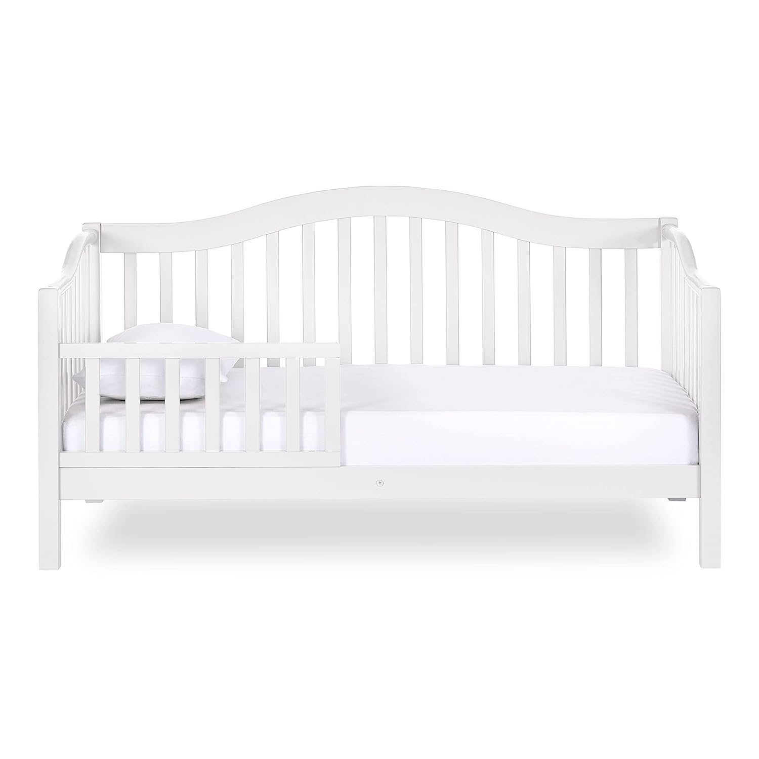 : Dream On Me Austin Toddler Day Bed in White, Greenguard Gold Certified 54x30x29 Inch (Pack of 1) : Baby