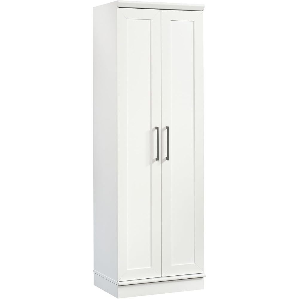 Sauder HomePlus Storage Cabinet/ Pantry cabinets, Soft White finish : Home & Kitchen