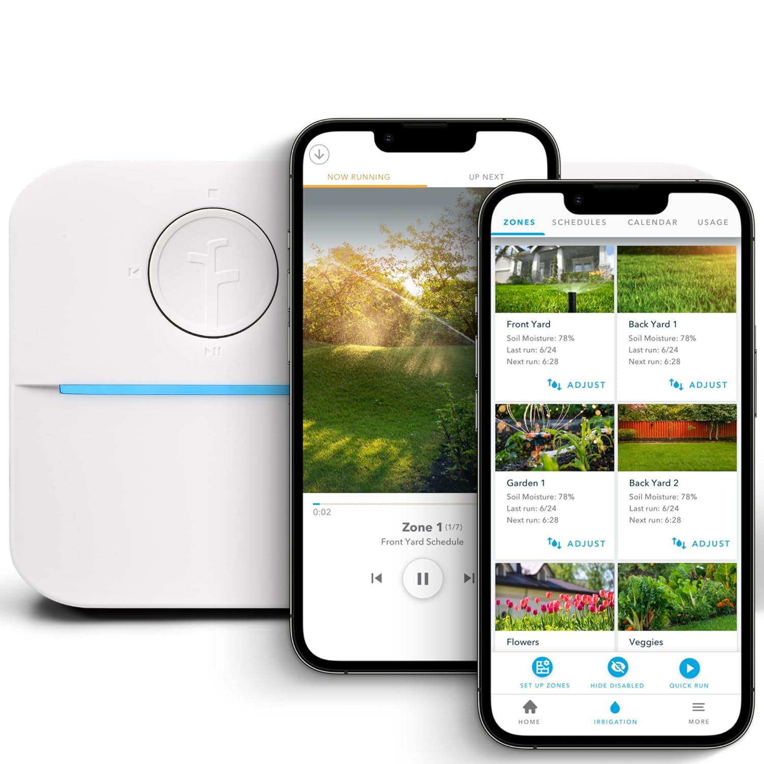 : Rachio WiFi Smart Sprinkler Controller (8-Zone Irrigation Remote Control) – App-Based Scheduling, Local Weather Intelligence, Rain Skips, Easy DIY Install : Patio, Lawn & Garden