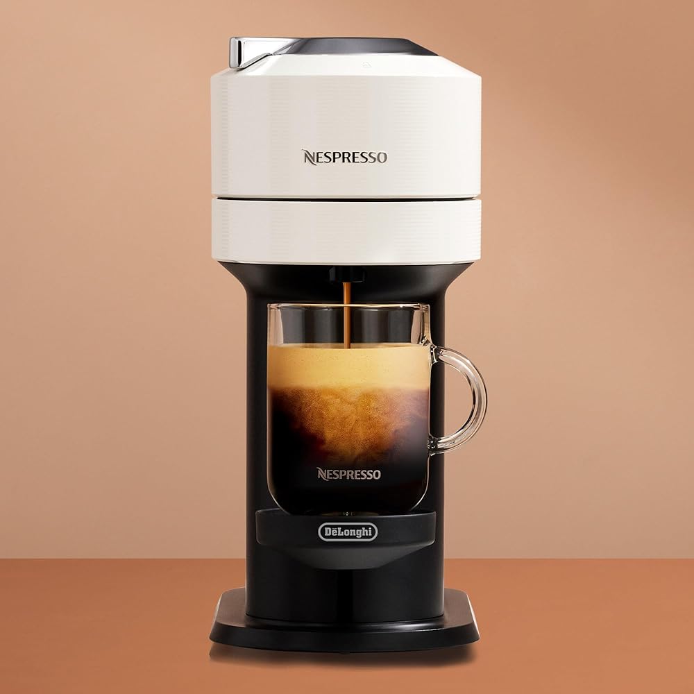 Nespresso Vertuo Next Coffee and Espresso Maker by De'Longhi, White: Home & Kitchen