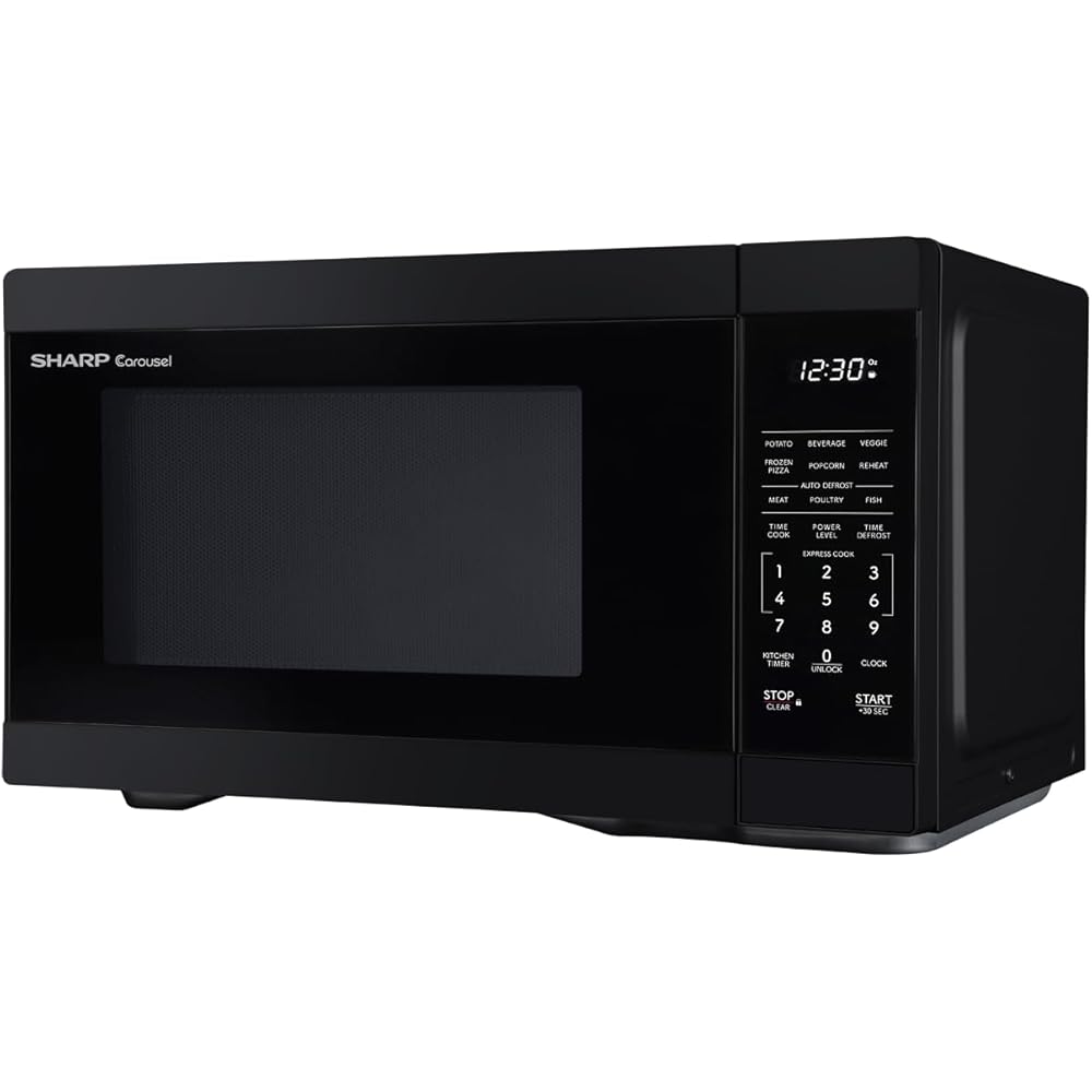 SHARP Countertop Microwave Oven with Removable 12.4