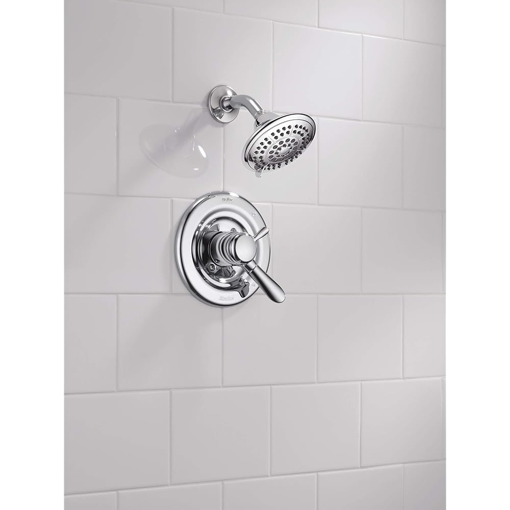 Delta Lahara 17 Series Dual-Function Valve Trim Kit, Chrome 2 Handle Set for Shower Faucet System, Chrome T17238 (Valve Not Included) - Shower Installation Kits -