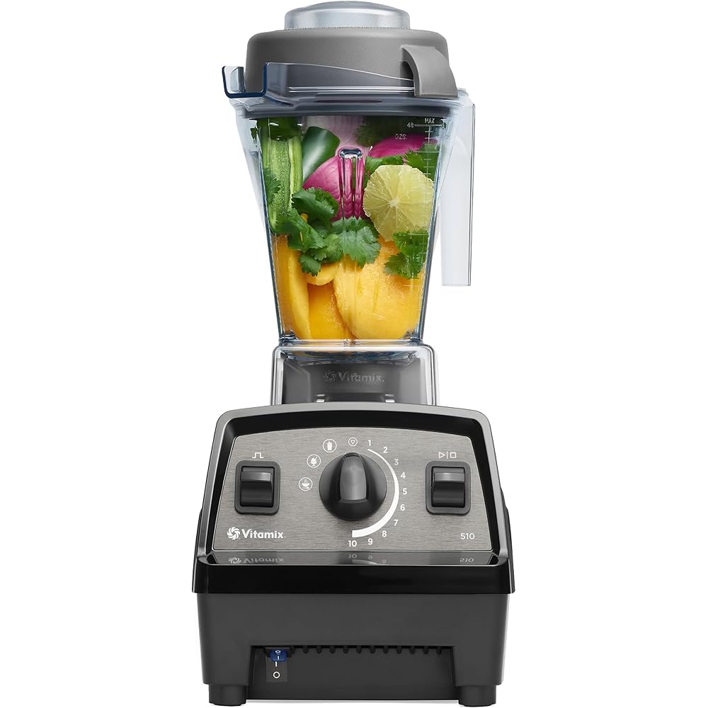 Vitamix Propel Series 510 Professional Grade Blender, 3 Presets: Smoothie, Frozen Dessert and Hot Soup, 48oz Pitcher, Black: Home & Kitchen