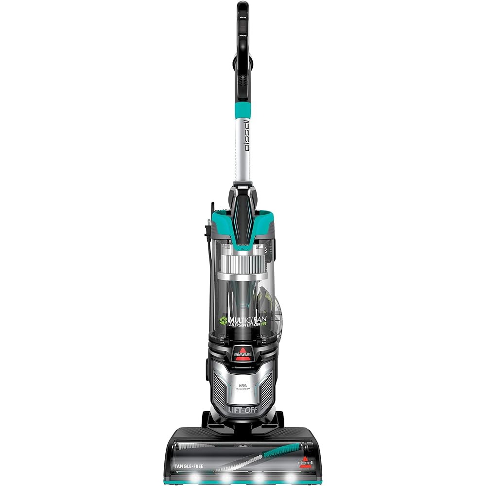 - Bissell 2998 MultiClean Allergen Lift-Off Pet Vacuum with HEPA Filter Sealed System, Lift-Off Portable Pod, LED Headlights, Specialized Pet Tools, Easy Empty Dirt Tank