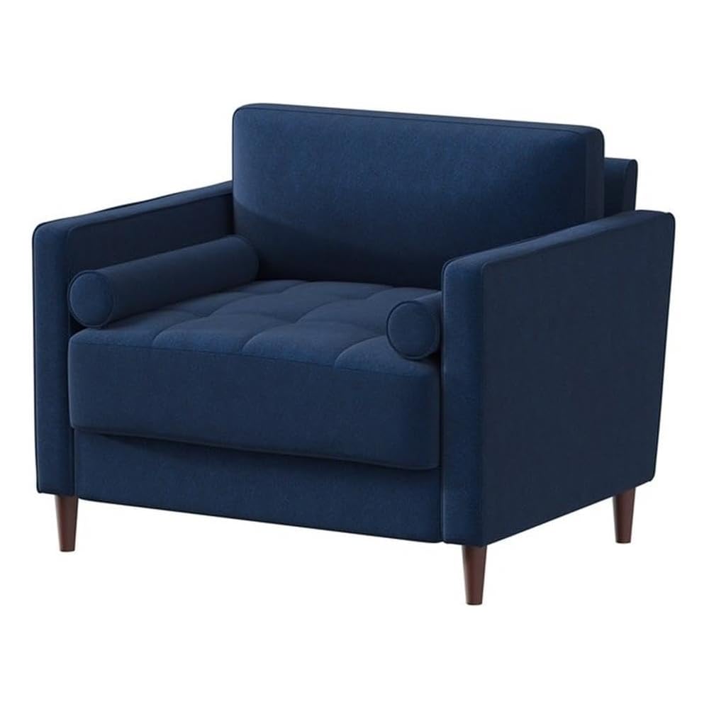 Lifestyle Solutions Lexington Armchair, Navy Blue