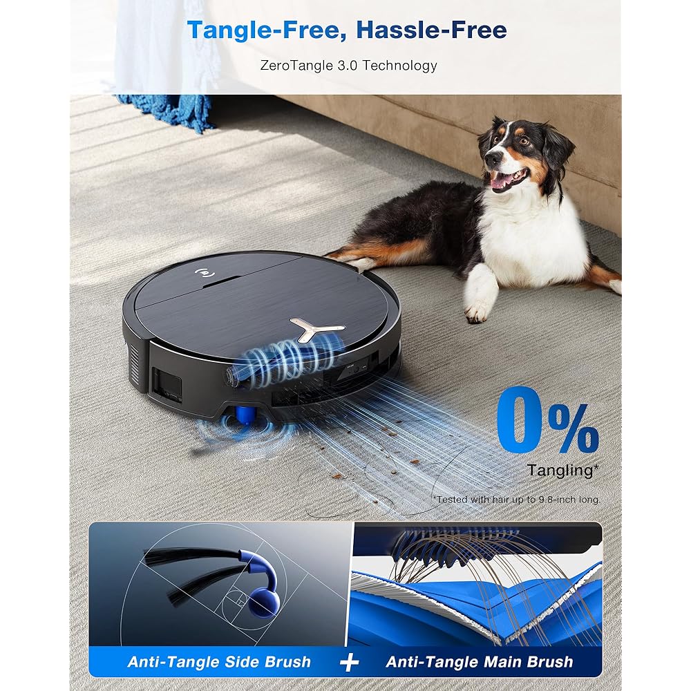 - ECOVACS DEEBOT X9 PRO Omni Robot Vacuum and Mop, Blast™ 16,600Pa Suction, OZMO Roller Instant Self-Washing Mopping, ZeroTangle™ 3.0, Triple Lift System, AI Smart Navigation, Hands-Free Omni Station