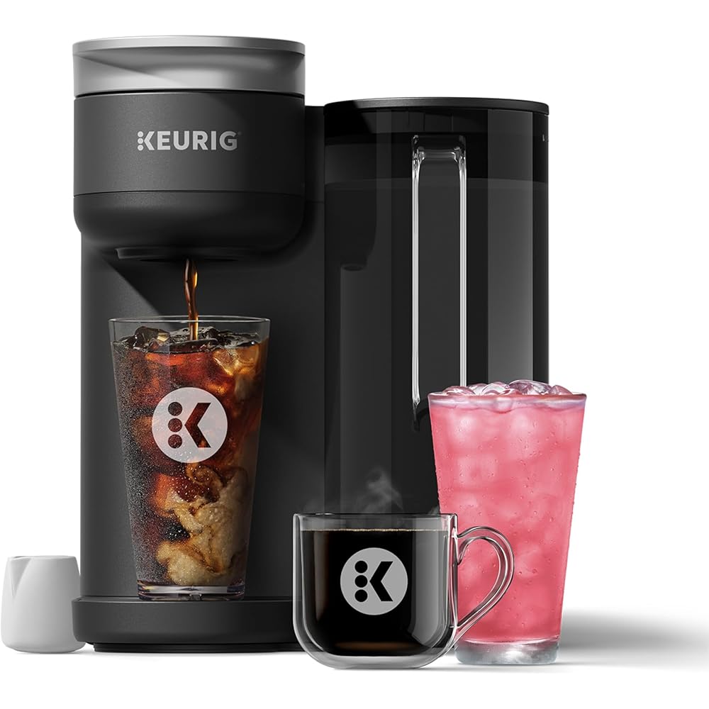 Keurig K-Brew+Chill Iced or Hot Single-Serve K-Cup Coffee Maker with MultiStream and QuickChill Technology, 70oz. Removable Reservoir: Home & Kitchen