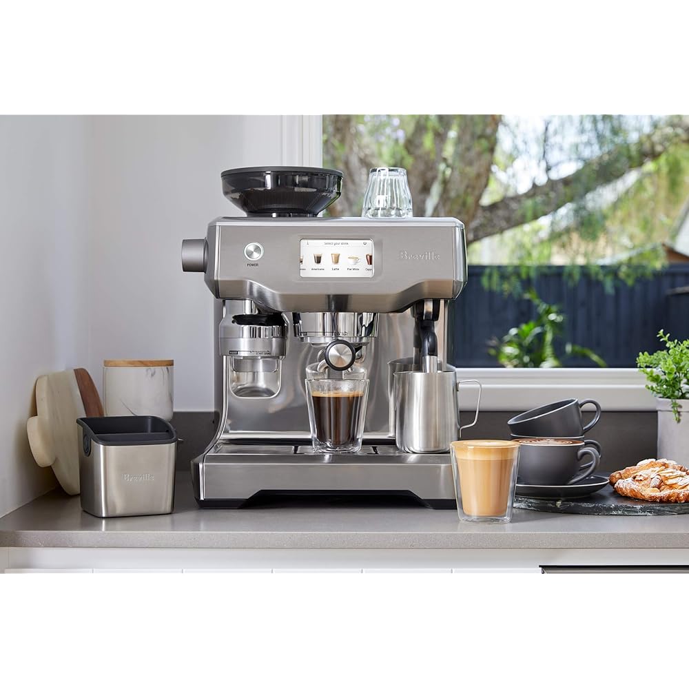 Breville Barista Touch Espresso Machine BES880BSS, Brushed Stainless Steel: Home & Kitchen
