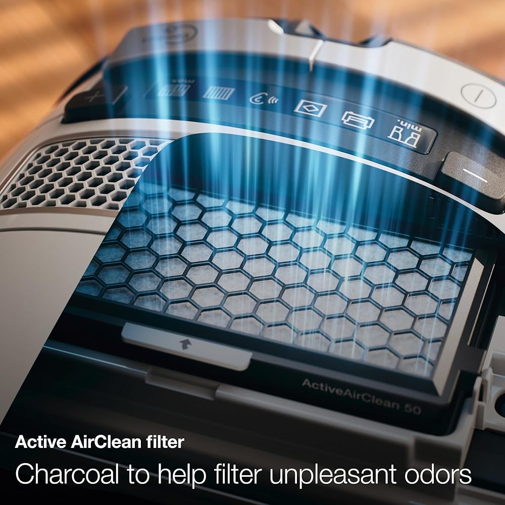 - Miele Classic C1 Cat & Dog Bagged Canister Vacuum, Lotus White - Pet Hair, Portable