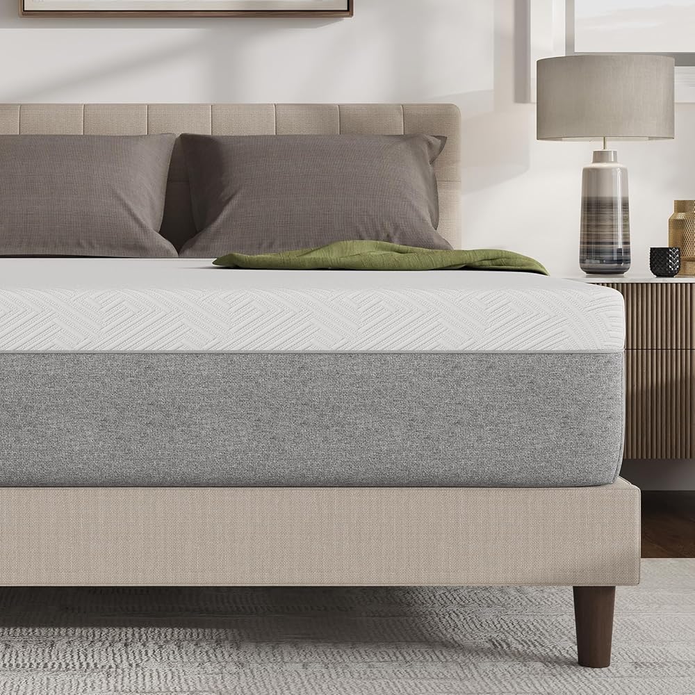 Novilla Twin Memory Foam Mattress 10 Inch, Twin Size Mattress in a Box with Comfort Foam for Back Pain Relief & Body Support & Cool Night Sleep, CertiPUR-US Certified : Home & Kitchen