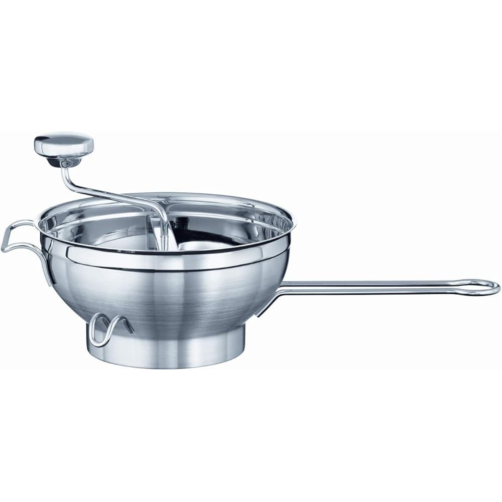Rösle Stainless Steel Food Mill with Handle and 2 Grinding Disc Sieves, (16252): Salt And Pepper Mills: Home & Kitchen
