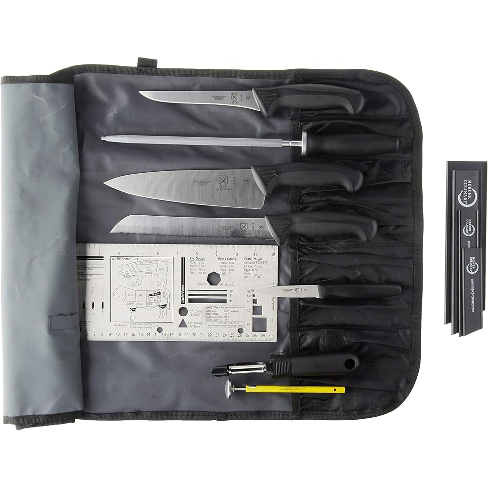Mercer Culinary Partners in Education 13-Piece Millennia Culinary School Kit,Black: Kitchen Tool Sets: Home & Kitchen