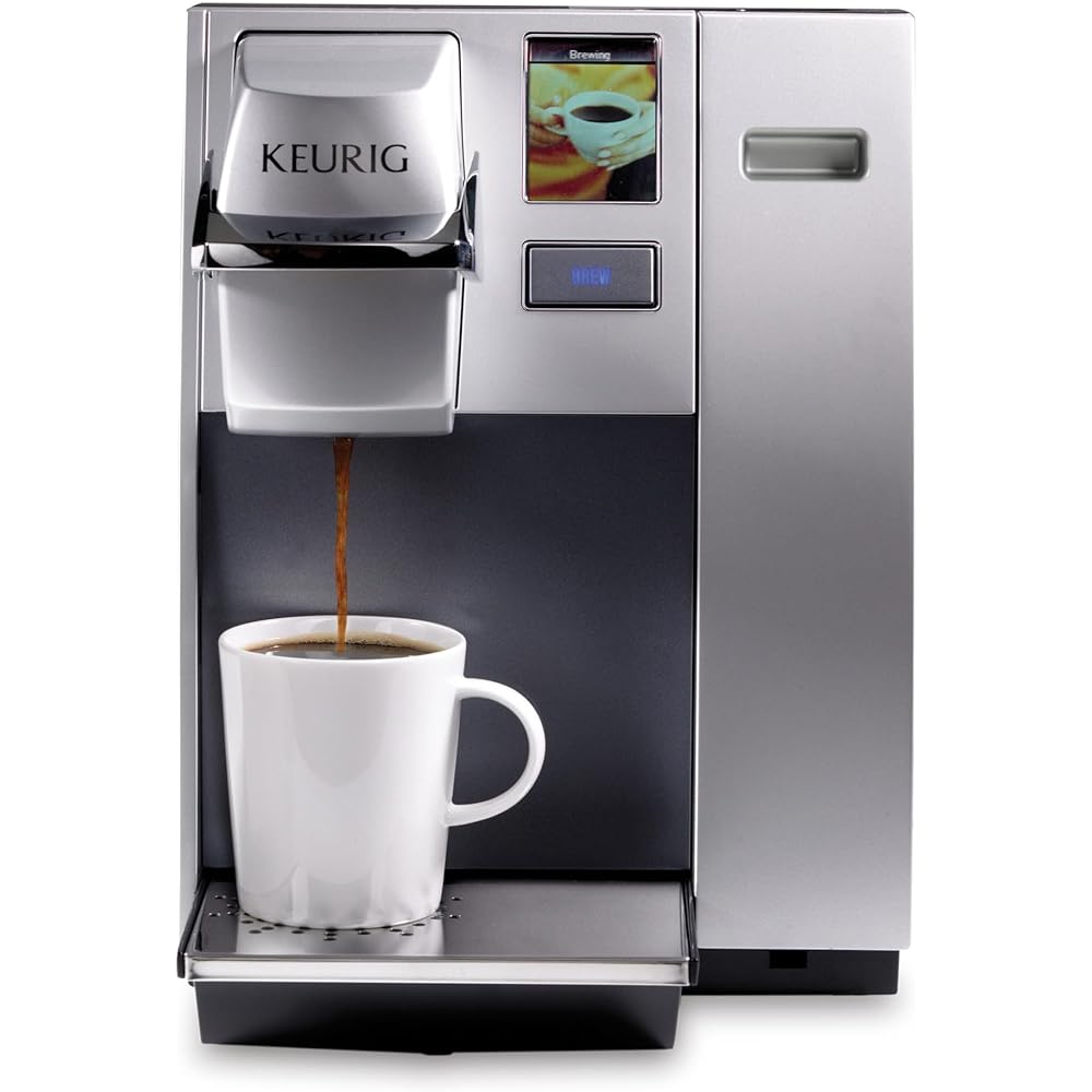 Keurig K155 Office Pro Single Cup Commercial K-Cup Pod Coffee Maker, Silver: Single Serve Brewing Machines: Home & Kitchen