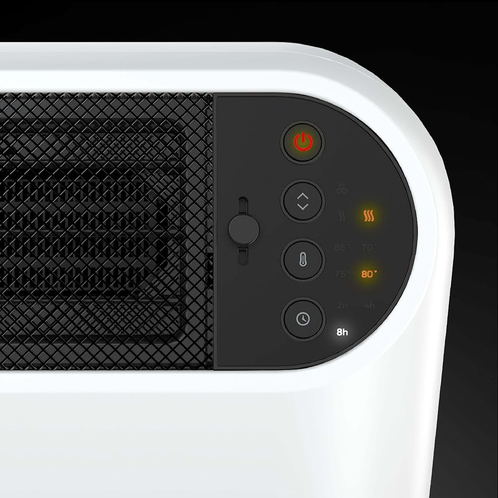 Honeywell ThermaWave 6 Ceramic Technology Space Heater, White – Ceramic Heater with Programmable Thermostat : Home & Kitchen