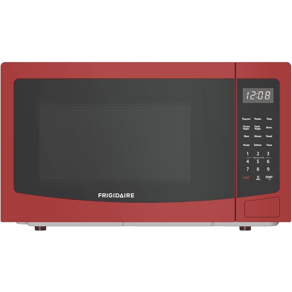 FRIGIDAIRE RMW1132-RED 1.1 cu. ft. 1000W Microwave, Red : Home & Kitchen
