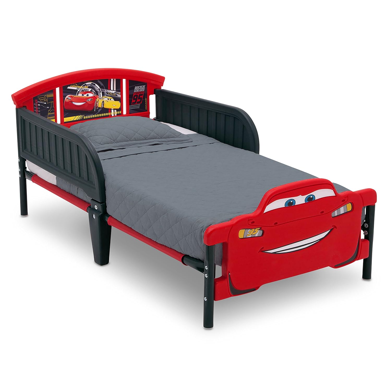 : Delta Children 3D-Footboard Toddler Bed, Disney/Pixar Cars 3 : Baby