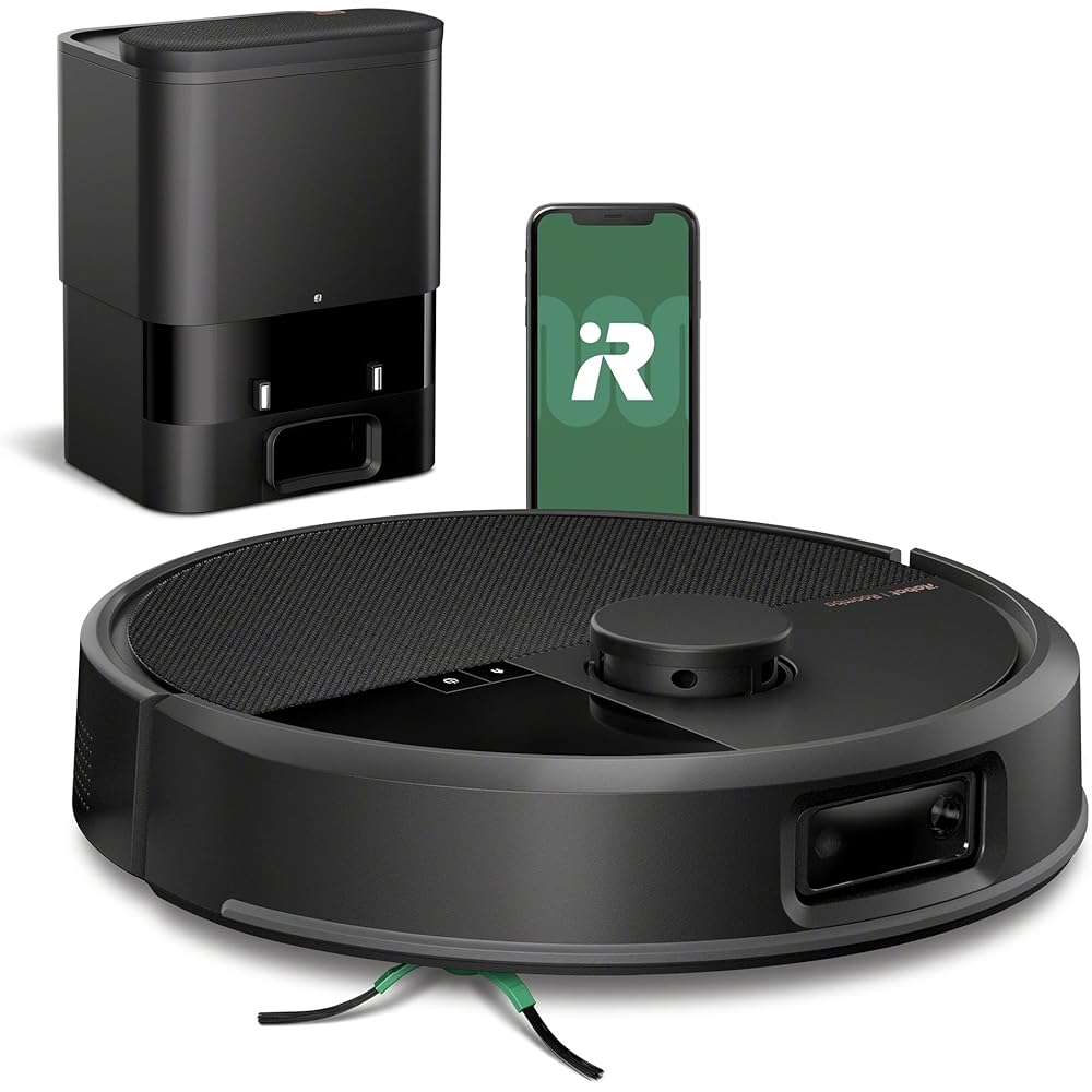 - iRobot Roomba Max 705 Vac Robot Vacuum + AutoEmpty Dock - Extreme Power-Lifting Suction, Anti-Tangle Dual Rubber Brushes, Self-Empties, Recognizes and Avoids Obstacles, LiDAR Navigation
