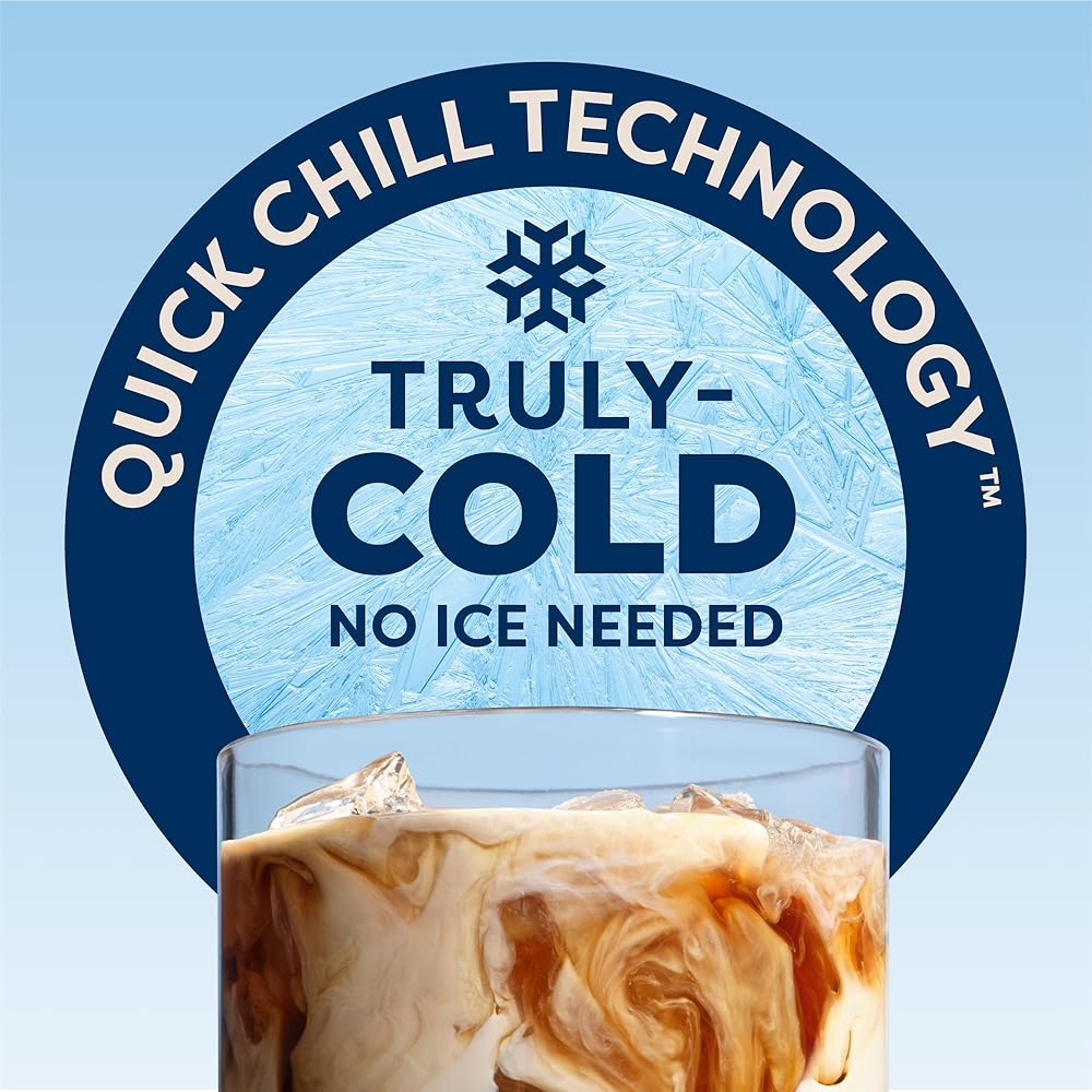 Keurig K-Brew+Chill Iced or Hot Single-Serve K-Cup Coffee Maker with MultiStream and QuickChill Technology, 70oz. Removable Reservoir: Home & Kitchen