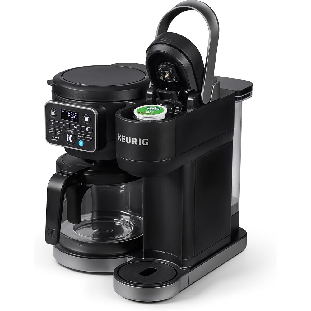 Keurig K-Duo Hot & Iced Single Serve & Carafe Coffee Maker, MultiStream Technology, 72oz Reservoir (Gen 2): Home & Kitchen