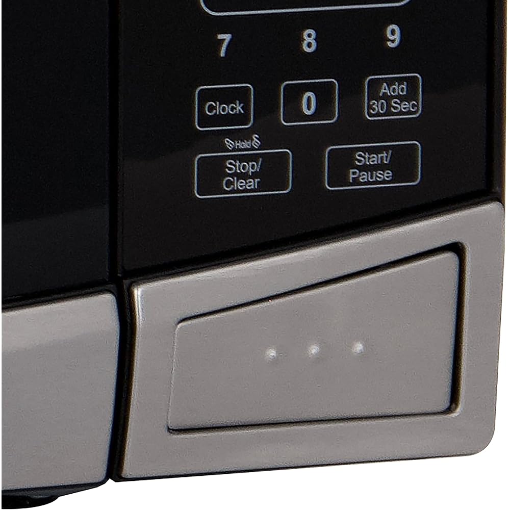 Avanti MT09V3S Microwave Oven 900-Watts Compact with 10 Power Levels and 6 Pre Cooking Settings, Speed Defrost, Electronic Control Panel and Glass Turntable, 0.9-Cu.Ft, Stainless Steel : Home & Kitchen