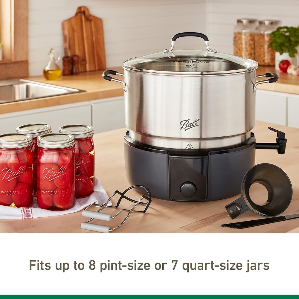 Ball EasyCanner Electric Water Bath Canner: Home & Kitchen