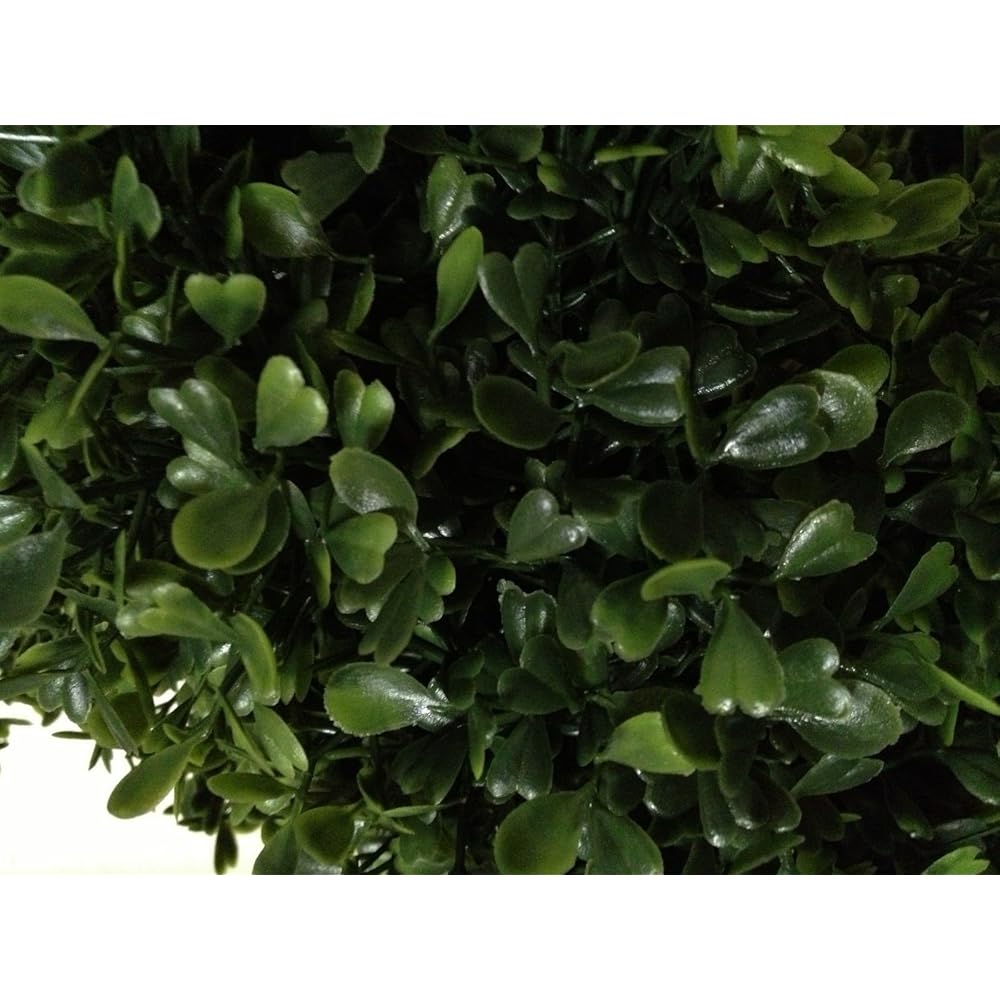 - Two 4 Foot Outdoor Artificial Boxwood Spiral Topiary Trees UV Rated Plants - Artificial Trees For Outdoors