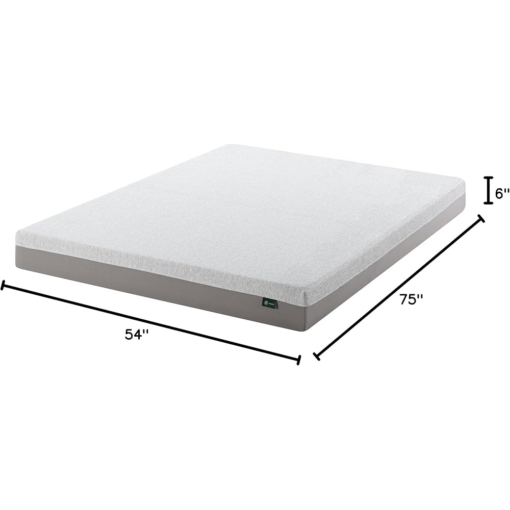ZINUS 6 Inch Ultima Memory Foam Mattress [New Version], Full, Fiberglass Free, Medium Firm Feel, Breathable Airflow Memory Foam, Certified Safe Foams & Fabric, Mattress in A Box : Home & Kitchen