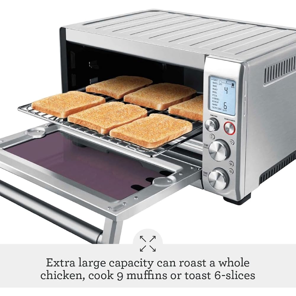 Breville BOV845BSS Smart Oven Pro Countertop Oven, Brushed Stainless Steel: Home & Kitchen