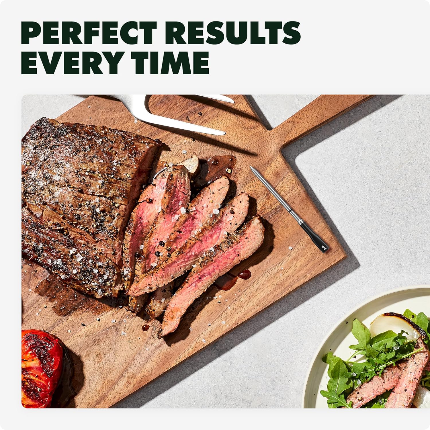 CHEF iQ Sense [2025 Model] | Smart Wireless Meat Thermometer | 3 Ultra-Thin Probes | WiFi Unlimited Range | 1000°F Heat Safe | 5 Sensors | BBQ, Grill, Oven, Smoker, Air Fryer | Gen3: Home & Kitchen