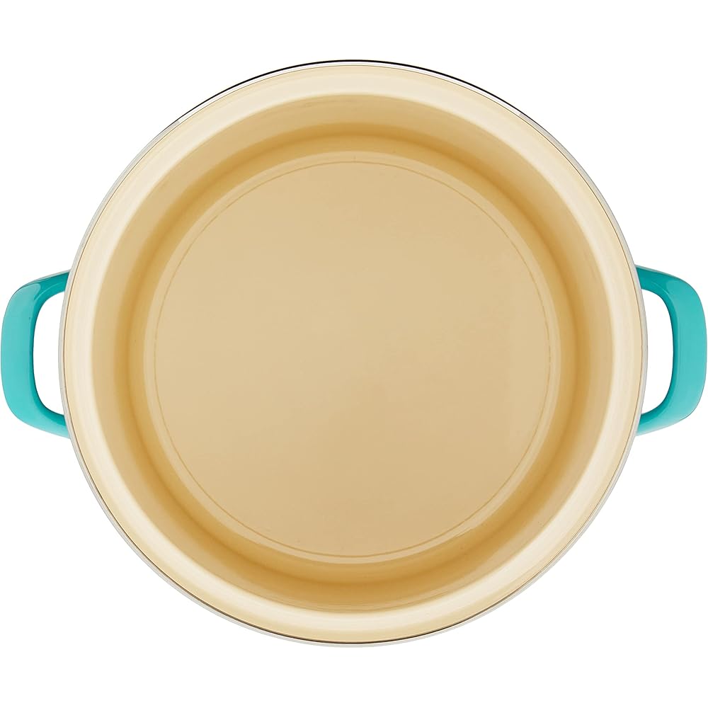 Le Creuset Enamel On Steel Stockpot, 10 qt., Caribbean: Home & Kitchen